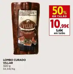 Supercor Lombo curado villar promoção