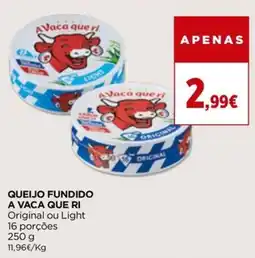 Supercor Queijo fundido a vaca que ri promoção