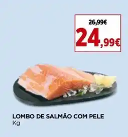 Supercor Lombo de salmão com pele promoção
