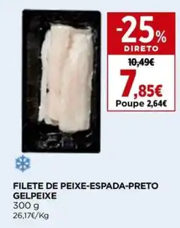 Supercor Filete de peixe-espada-preto gelpeixe promoção