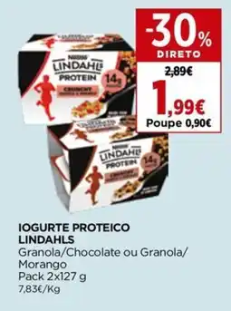Supercor Iogurte proteico lindahls promoção