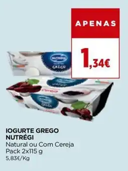 Supercor Iogurte grego nutrégi promoção