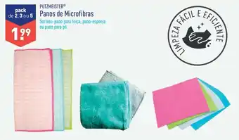 ALDI Putzmeister Panos de Microfibras promoção