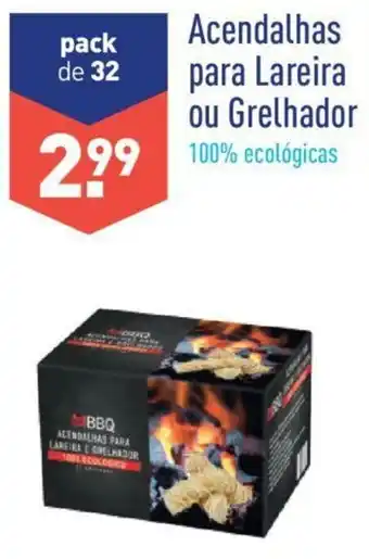 Acendalhas para Lareira ou Grelhador