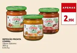 Supercor Refeição pronta compal promoção