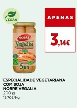 Supercor Especialidade vegetariana com soja nobre vegalia promoção
