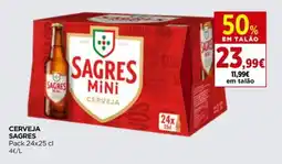 Supercor Cerveja sagres promoção