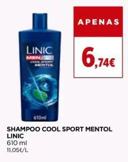 Supercor Shampoo cool sport mentol linic promoção