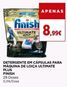 Supercor DETERGENTE EM CÁPSULAS PARA MÁQUINA DE LOICA ULTIMATE PLUS FINISH promoção