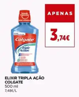 Supercor Elixir tripla ação Colgate promoção
