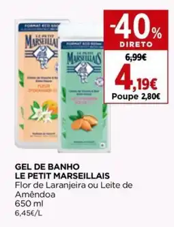 Supercor Gel de banho le petit marseillais promoção