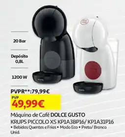 Auchan Máquina de Café DOLCE GUSTO promoção