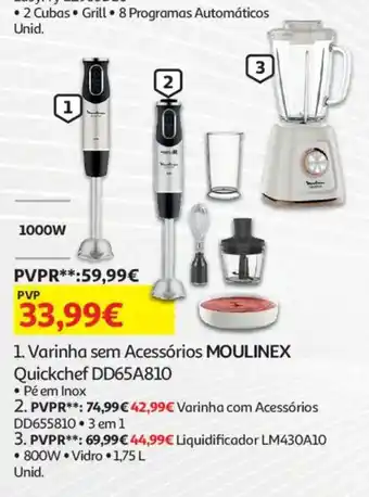 Varinha sem Acessórios MOULINEX Quickchef DD65A810