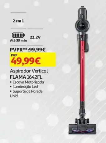 Auchan Aspirador Vertical FLAMA 1642FL promoção