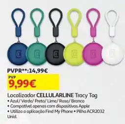 Auchan Localizador CELLULARLINE Tracy Tag promoção