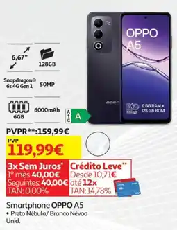 Auchan Smartphone OPPO A5 promoção