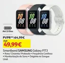 Auchan Smartband SAMSUNG Galaxy FIT3 promoção