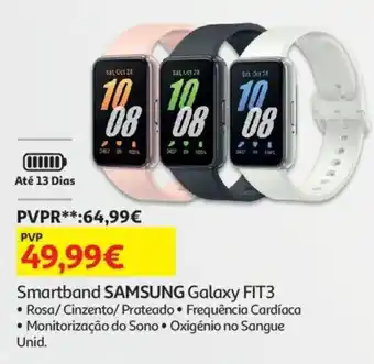 Auchan Smartband SAMSUNG Galaxy FIT3 promoção