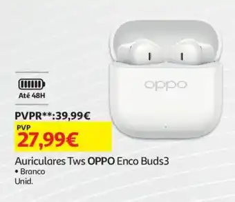 Auchan Auriculares Tws OPPO Enco Buds3 promoção