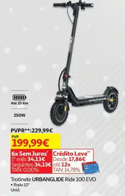 Auchan Trotinete URBANGLIDE Ride 100 EVO promoção