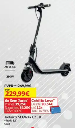 Auchan Trotinete SEGWAY E2 E II promoção