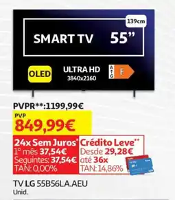 Auchan TV LG 55B56LA.AEU Unid. promoção