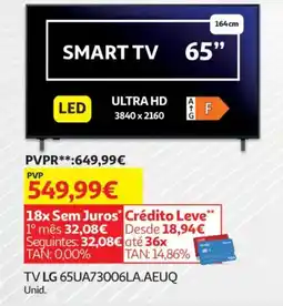 Auchan TV LG 65UA73006LA.AEUQ promoção