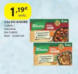 Spar Caldo knorr promoção