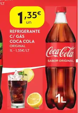 Spar Refrigerante c/ gás coca-cola original promoção