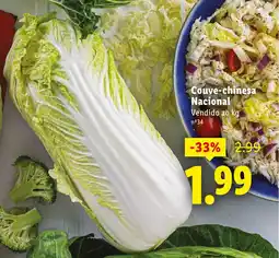 Lidl Couve-chinesa Nacional promoção