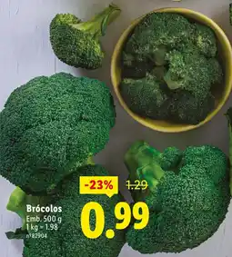 Lidl Brócolos promoção