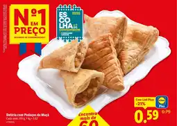 Lidl Delícia com Pedaços de Maçã promoção