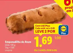 Lidl Empanadilha de Atum Unid. promoção