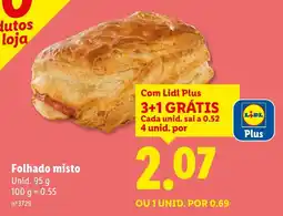 Lidl Folhado misto promoção