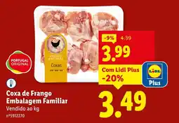 Lidl Coxa de Frango Embalagem Familiar promoção