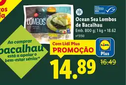 Lidl Ocean Sea Lombos de Bacalhau promoção