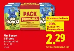 Lidl Um Bongo 8 Frutos promoção
