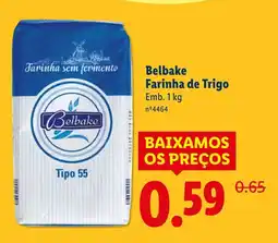 Lidl Belbake Farinha de Trigo promoção