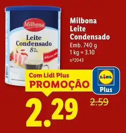 Lidl Milbona Leite Condensado promoção