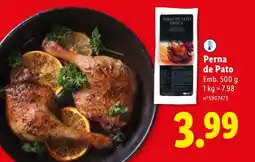 Lidl Perna de Pato promoção