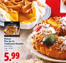 Lidl Deluxe Pão-de-Ló Tradicional Húmido promoção