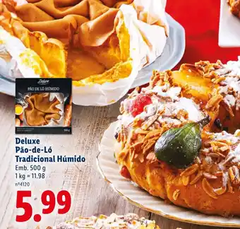 Lidl Deluxe Pão-de-Ló Tradicional Húmido promoção
