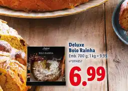 Lidl Deluxe Bolo Rainha promoção