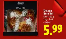 Lidl Deluxe Bolo Rei promoção