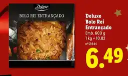 Lidl Deluxe Bolo Rei Entrançado promoção