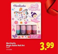 Lidl Martinelia Magic Ballet Nail Art promoção