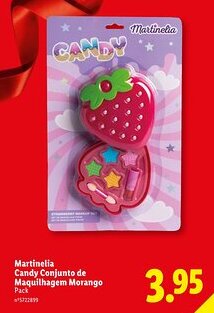 Lidl Martinelia Candy Conjunto de Maquilhagem Morango promoção