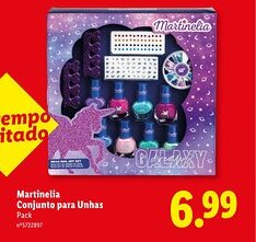 Lidl Martinelia Conjunto para Unhas promoção