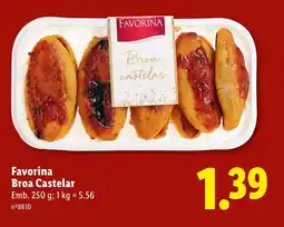 Lidl Favorina Broa castelar promoção