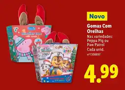 Lidl Gomas Com Orelhas promoção